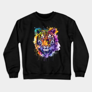 Endangered Tiger Species Crewneck Sweatshirt